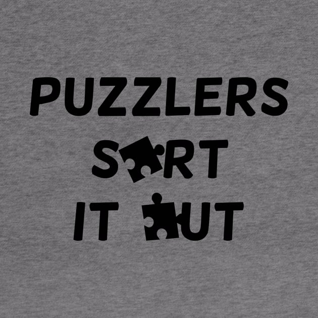 Puzzlers sort it out t-shirt by RedYolk